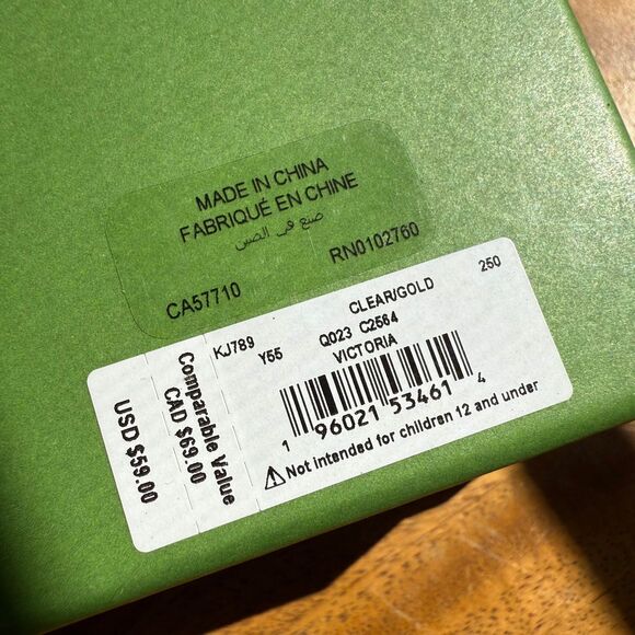 NWT Kate Spade Victoria Earring Studs Clear Cubic Zirconia - Picture 8 of 10